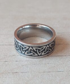 ANILLO DE ACERO ALIANZA LABRADA.