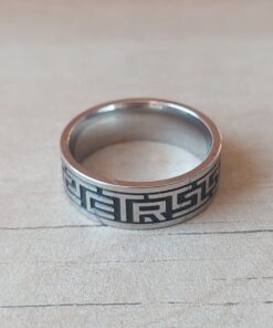 ANILLO DE ACERO ALIANZA LABRADA.