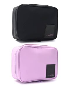 Portacosmetico con organizador interno 23x17x8cm x1 u