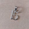DIJE DE ACERO 15 AÑOS. TAMAÑO 15 X 20 MM.