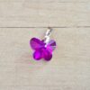 DIJE DE ACERO MARIPOSA 15 MM X 12 MM DE ACRÍLICO OBISPO .