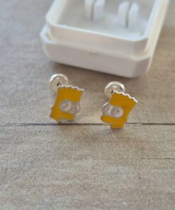 ABRIDOR PLATA BART SIMPSON ESMALTADO