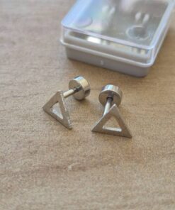 ARO ACERO PIERCING HELIX TRIANGULO