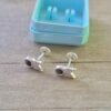 ABRIDOR PLATA OK CON STRASS NEGRO