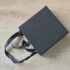 ESTUCHE PARA CONJUNTO COLOR NEGRO, TAMAÑO 9 x 9 CM. 12 UNIDADES