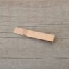 TRABACORBATA LISO DE ACERO ROSÉ, APTO PARA GRABAR. MEDIDAS 8 X 45 MM