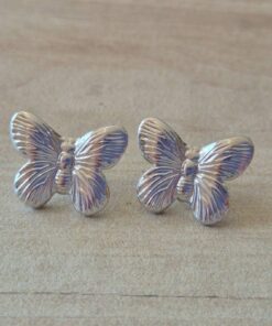 ARO DE ACERO MARIPOSA. TAMAÑO 16 X 20 MM