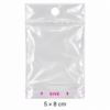 Bolsas Exhibidoras Bijouterie Colgante Adhesivo 5x8cm X 200u