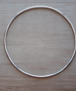 PULSERA DE ACERO ESCLAVA REDONDA 2 MM. DIAMETRO 70 MM