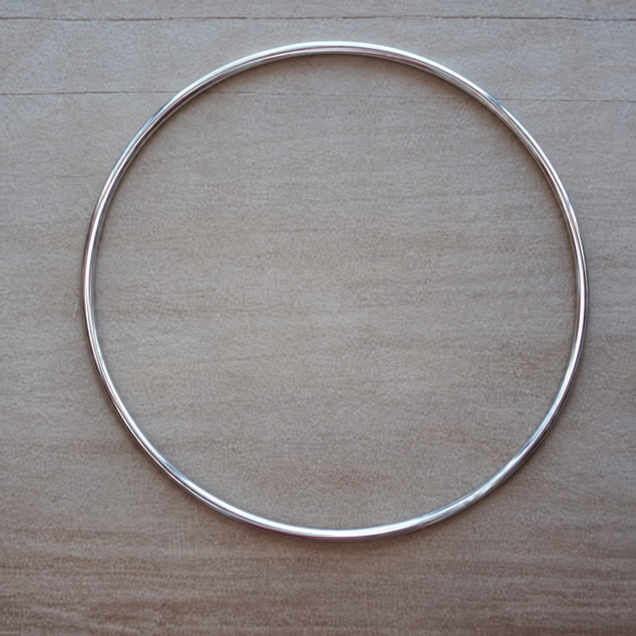 PULSERA DE ACERO ESCLAVA REDONDA 2 MM. DIAMETRO 70 MM